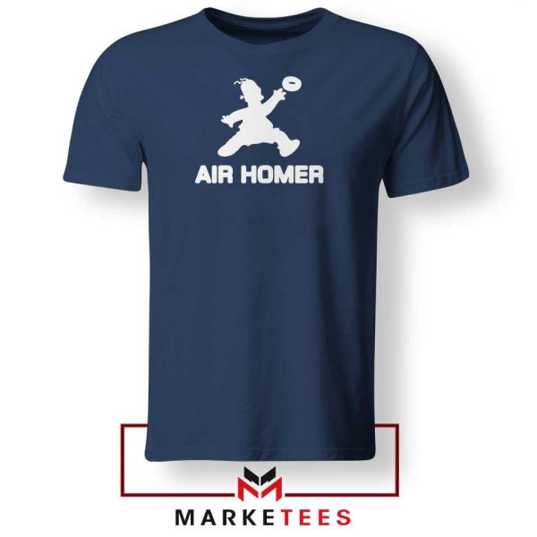 Air Homer Simpson Navy Blue Tshirt