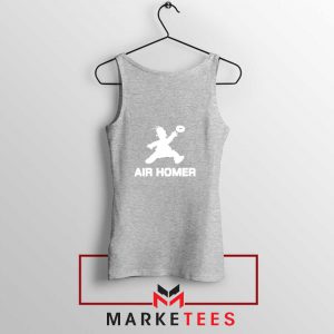 Air Homer Simpson Sport Grey Tank Top