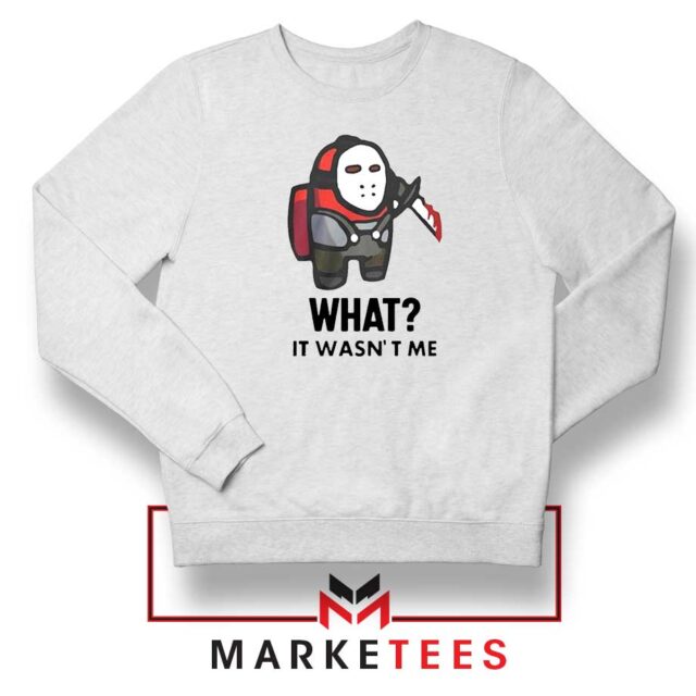 Jason Voorhees Among Us Slasher Parody Graphic Tee