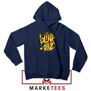 Blink 182 Rock Music Navy Blue Hoodie