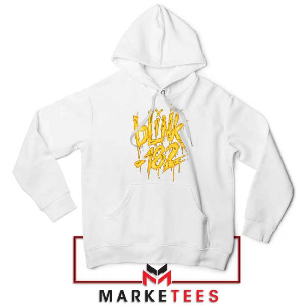 Blink 182 Rock Music White Hoodie