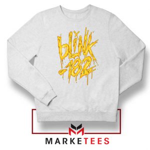 Blink 182 Rock Music White Sweatshirt