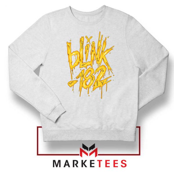 Blink 182 Rock Music White Sweatshirt