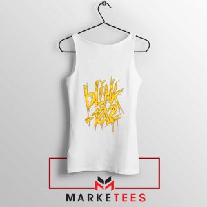 Blink 182 Rock Music White Tank Top