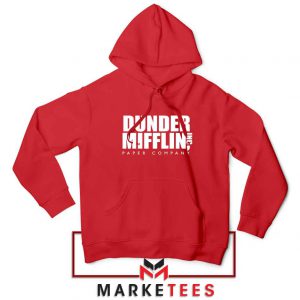 Dunder Mifflin Red Hoodie