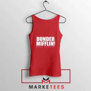 Dunder Mifflin Red Tank Top