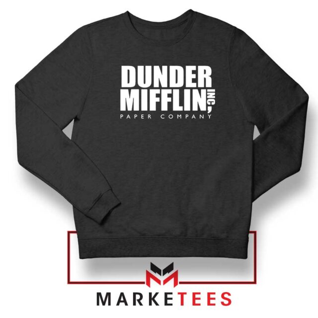 New 1 Dunder Mifflin Sweatshirt Paper Company
