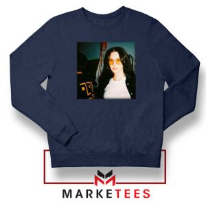 Lana Del Rey Singer Navy Blue Sweatshirt