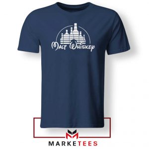 Malt Whiskey Navy Blue Tshirt