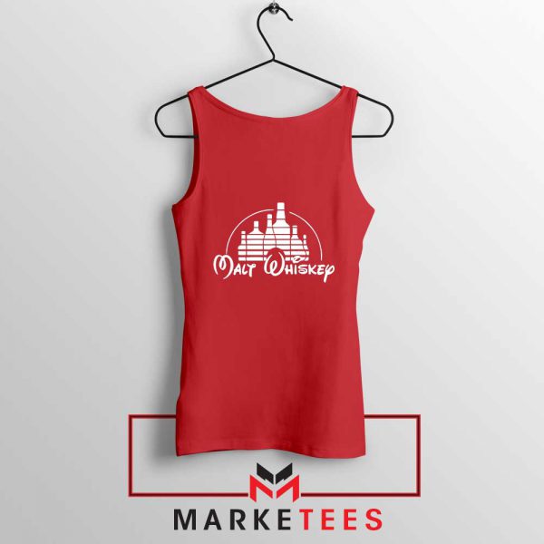 Malt Whiskey Red Tank Top