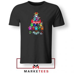 Merry Christmas Game Black Tshirt