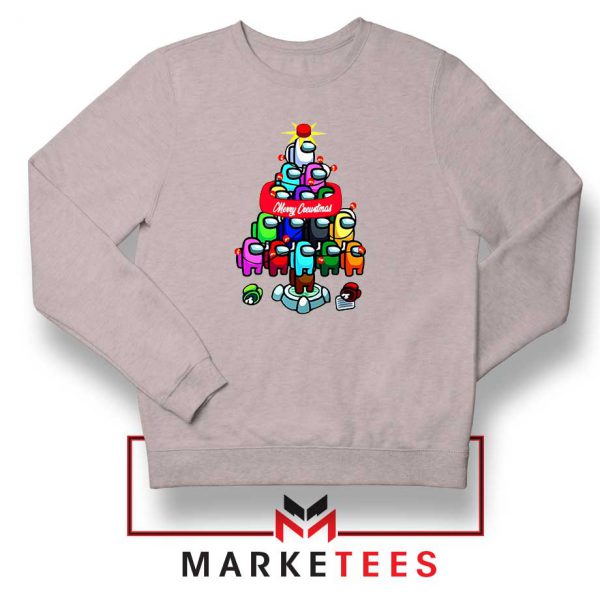 Merry Christmas Game Sport Grey Sweatshirt