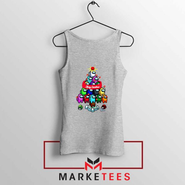 Merry Christmas Game Sport Grey Tank Top