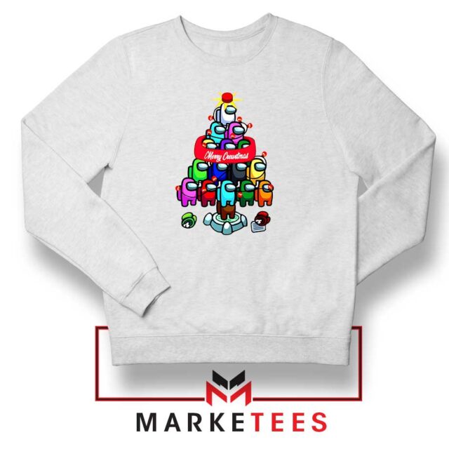 Merry Christmas Game Sweatshirt Among Game Us Sweaters - Passionately
