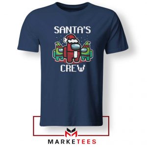 Santa Crewmate Navy Blue Tshirt