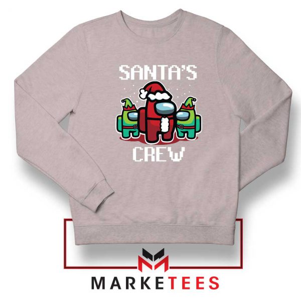 Santa Crewmate Sport Grey Sweatshirt