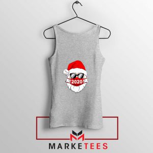 Santa Face Mask Sport Grey Tank Top