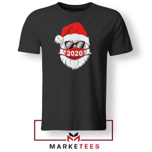 Santa Face Mask Tshirt