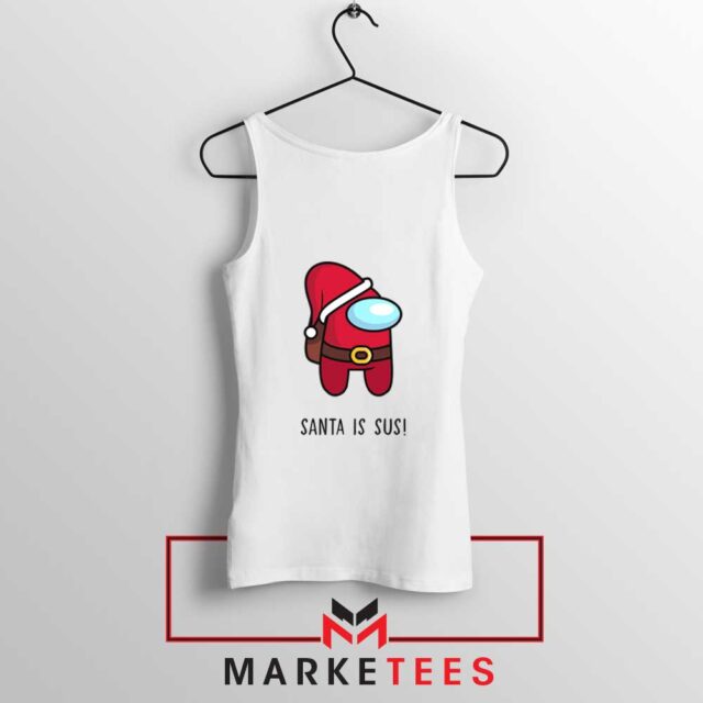Santa Is Sus Among Us Tank Top