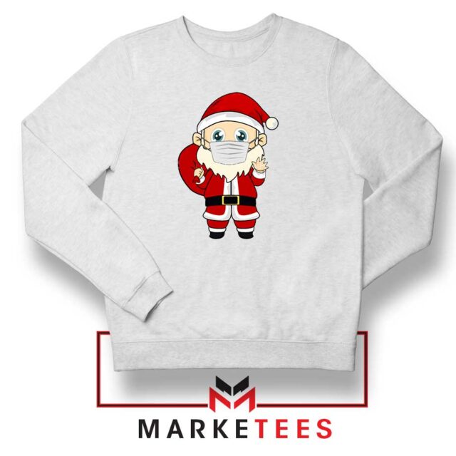 Buy Santa With Mask Sweatshirt Christmas 2022 - ⁠Greatest