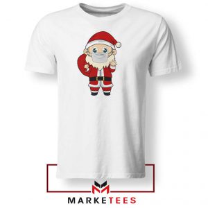 Santa With Mask Tshirt