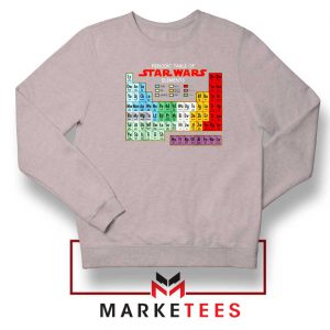 Star Wars Periodic Table Sport Grey Sweatshirt