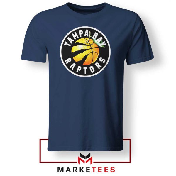 Tampa Bay Raptors Team Navy Blue Tshirt