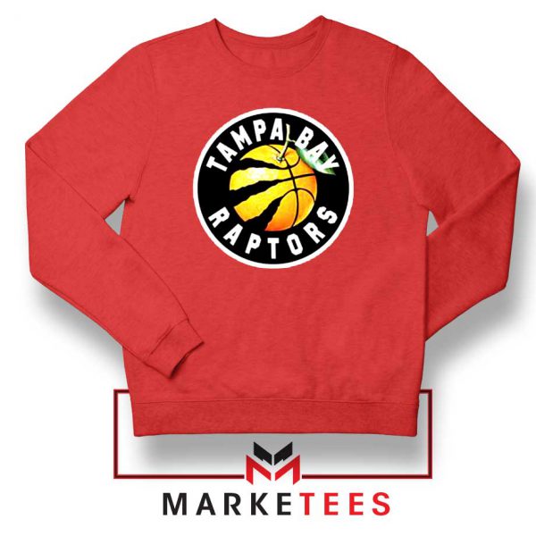 Tampa Bay Raptors Team Red Sweatshirt