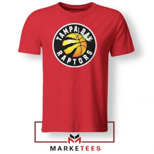 Tampa Bay Raptors Team Red Tshirt
