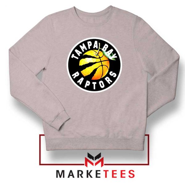Tampa Bay Raptors Team Sport Grey Sweatshirt