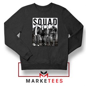 The Office Squad Black Sweatshirt
