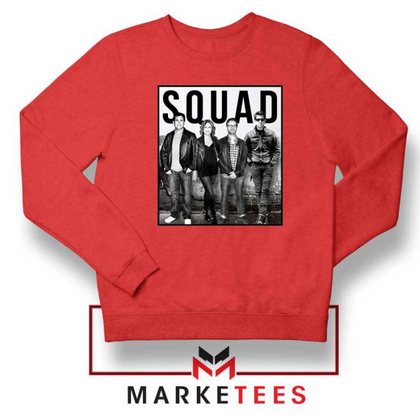 The Office Squad Red Sweatshirt