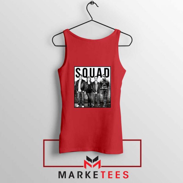 The Office Squad Red Tank Top
