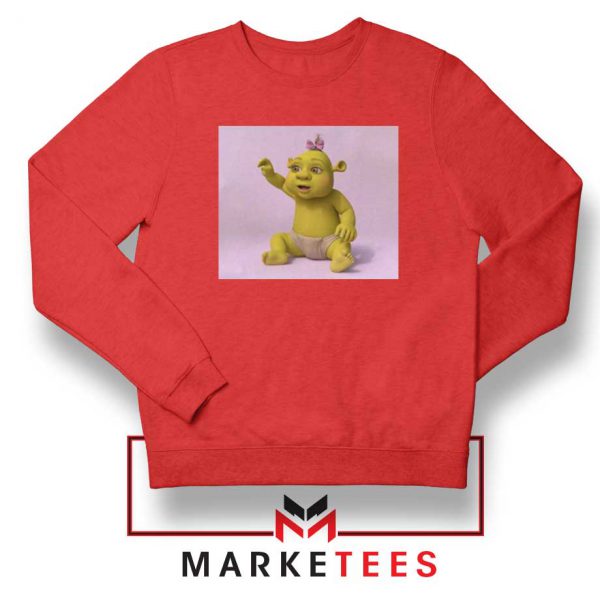 Baby Shrek Red Sweatshirt