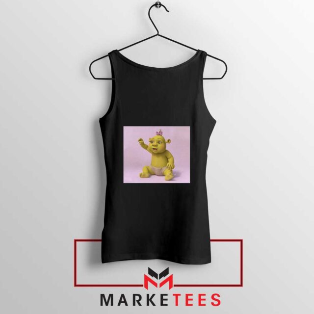 Baby Shrek Graphic Tank Top