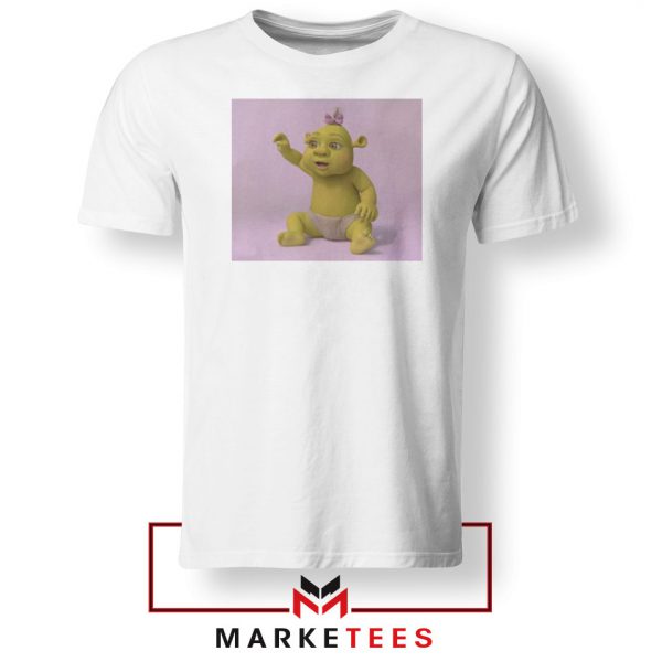 Baby Shrek White Tshirt