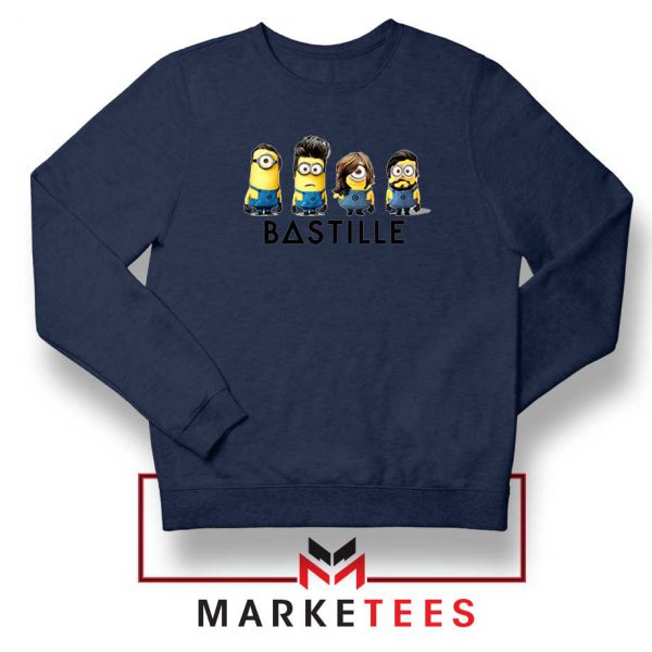 Bastille Minion Navy Blue Sweatshirt