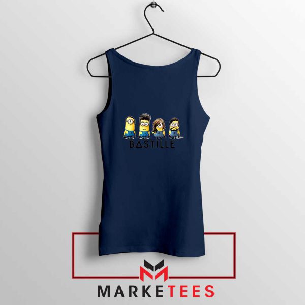 Bastille Minion Navy Blue Tank Top