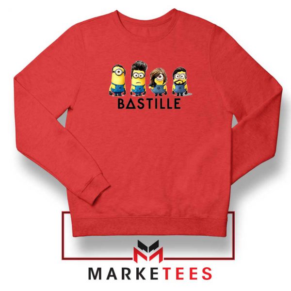 Bastille Minion Red Sweatshirt