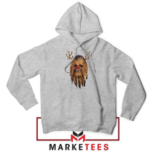 Chewbacca Reindeer Sport Grey Hoodie