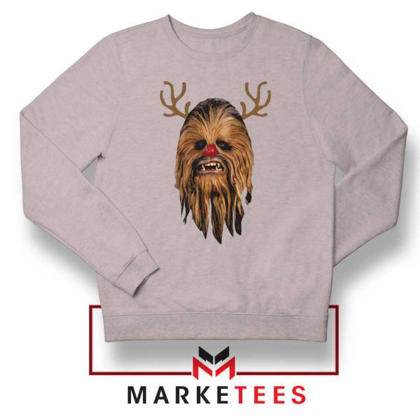 Chewbacca Reindeer Sport Grey Sweatshirt