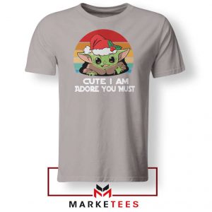 Christmas Grogu Sport Grey Tshirt