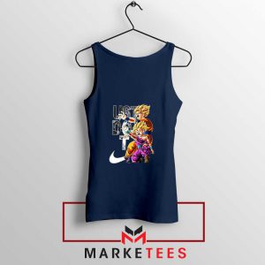 Dragon Ball Just Do It Navy Blue Tank Top