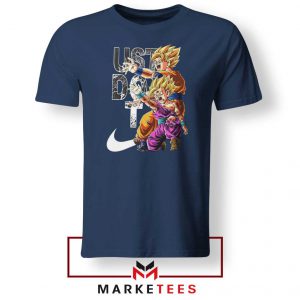 Dragon Ball Just Do It Navy Blue Tshirt