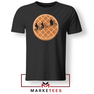 Eggo Moon Horror Black Tshirt