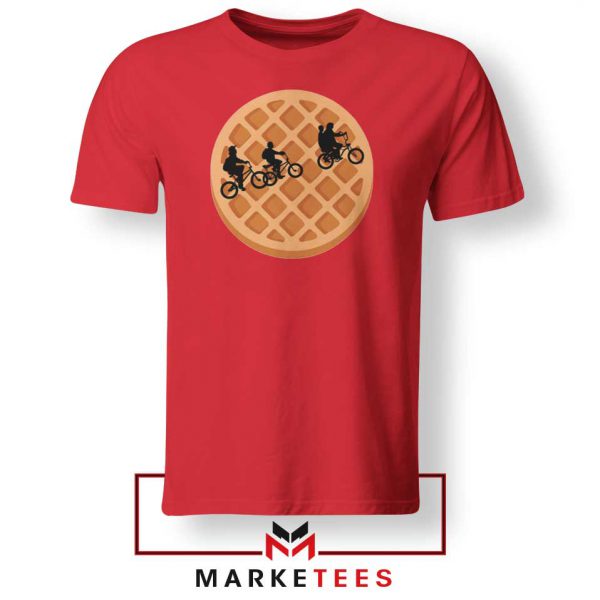 Eggo Moon Horror Red Tshirt