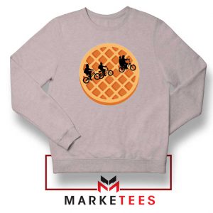 Eggo Moon Horror Sport Grey Sweatshirt