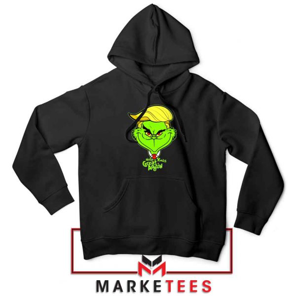 Grinch Trump Black Hoodie