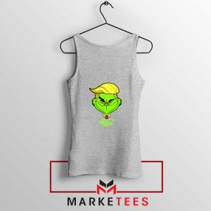 Grinch Trump Sport Grey Tank Top