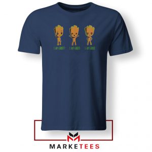 I Am Groot Navy Blue Tshirt